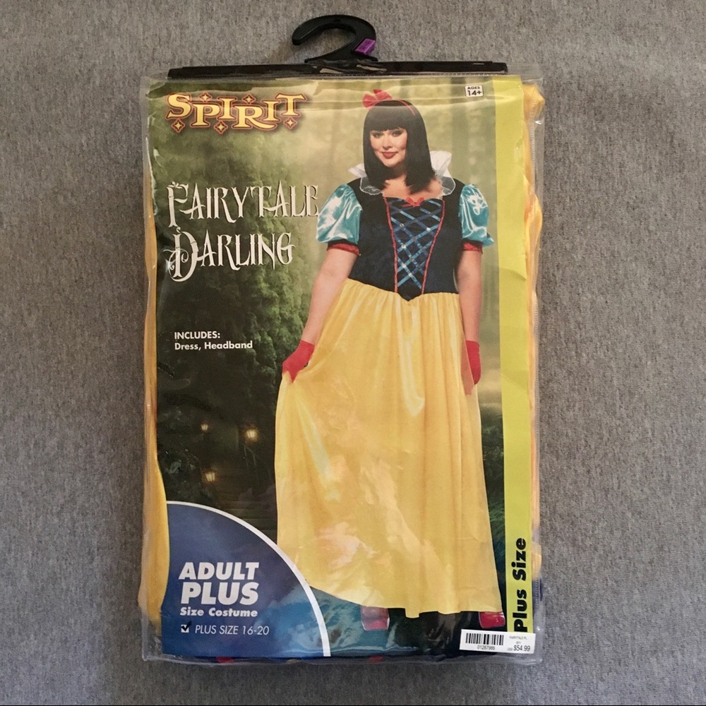 Fairytale Snow White Spirit Halloween +Sz Costume